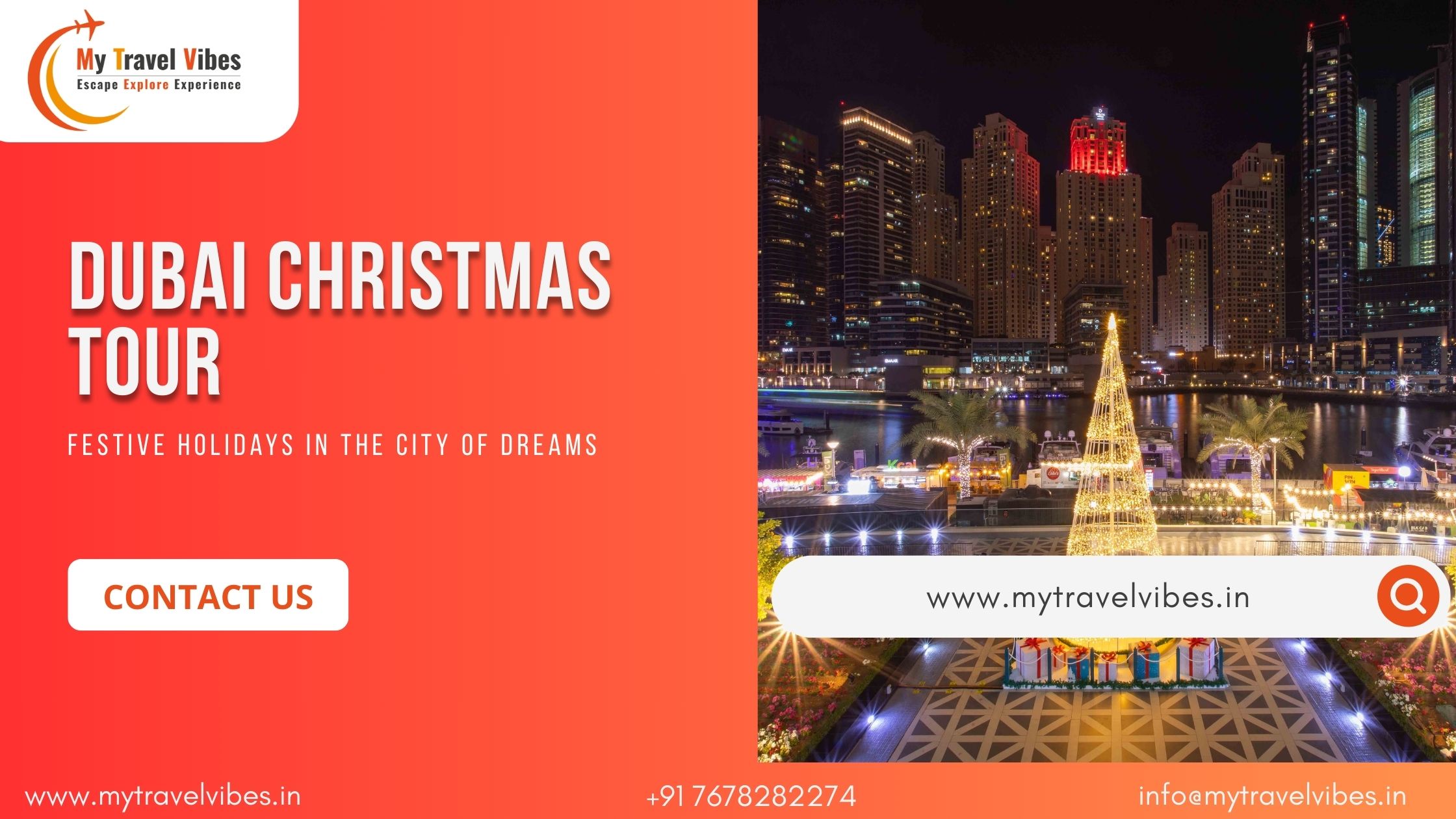 Dubai Christmas Tour: Festive Holidays in the City of Dreams